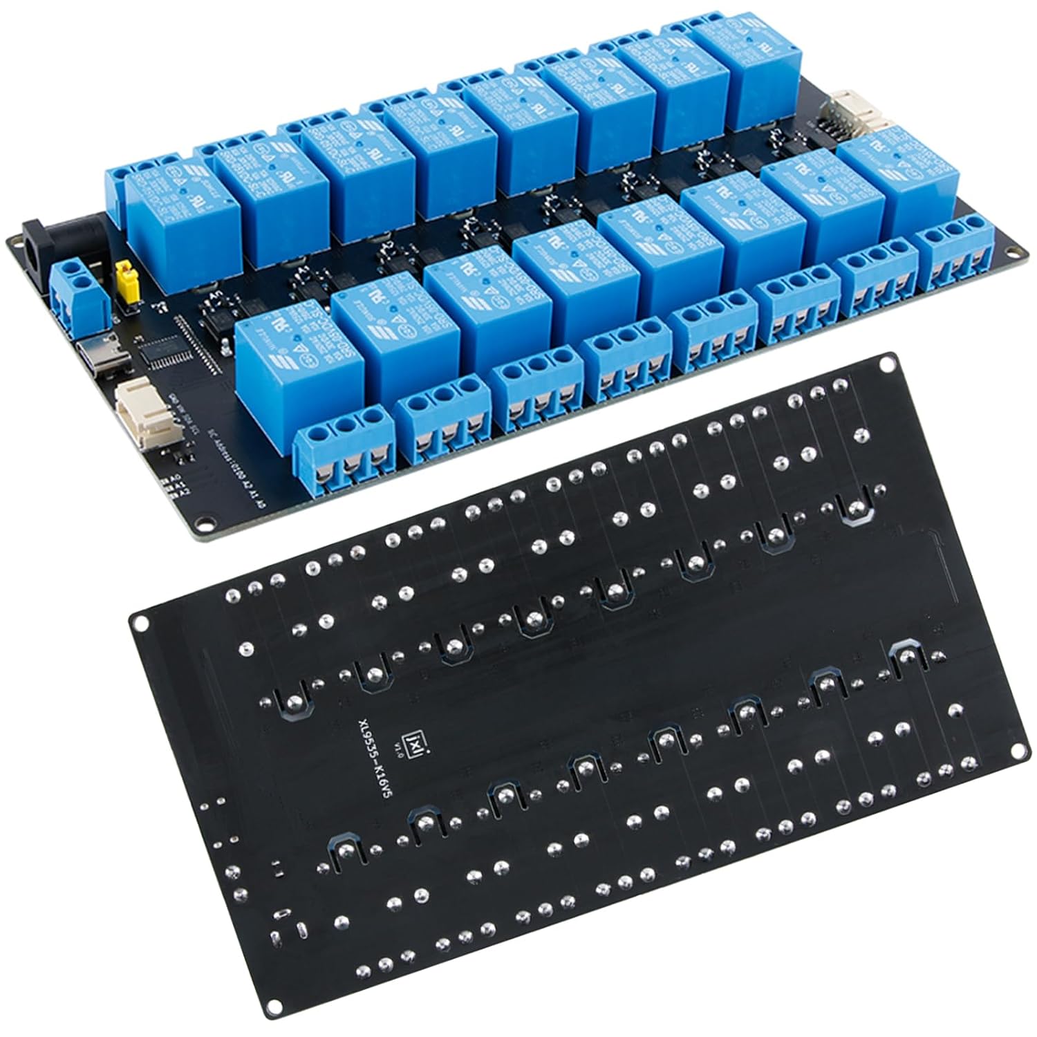 OryxPi 16-channel XL9535-K16V5 I2C relay board