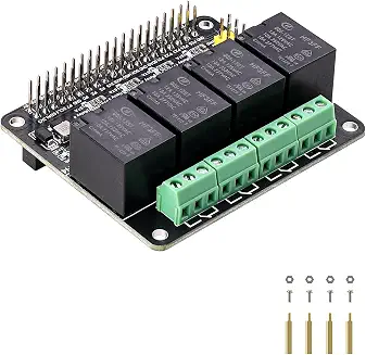 OryxPi 4-channel relay HAT for Raspberry Pi